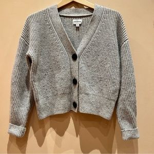 Frank And Oak cropped cardigan sweater Size XS